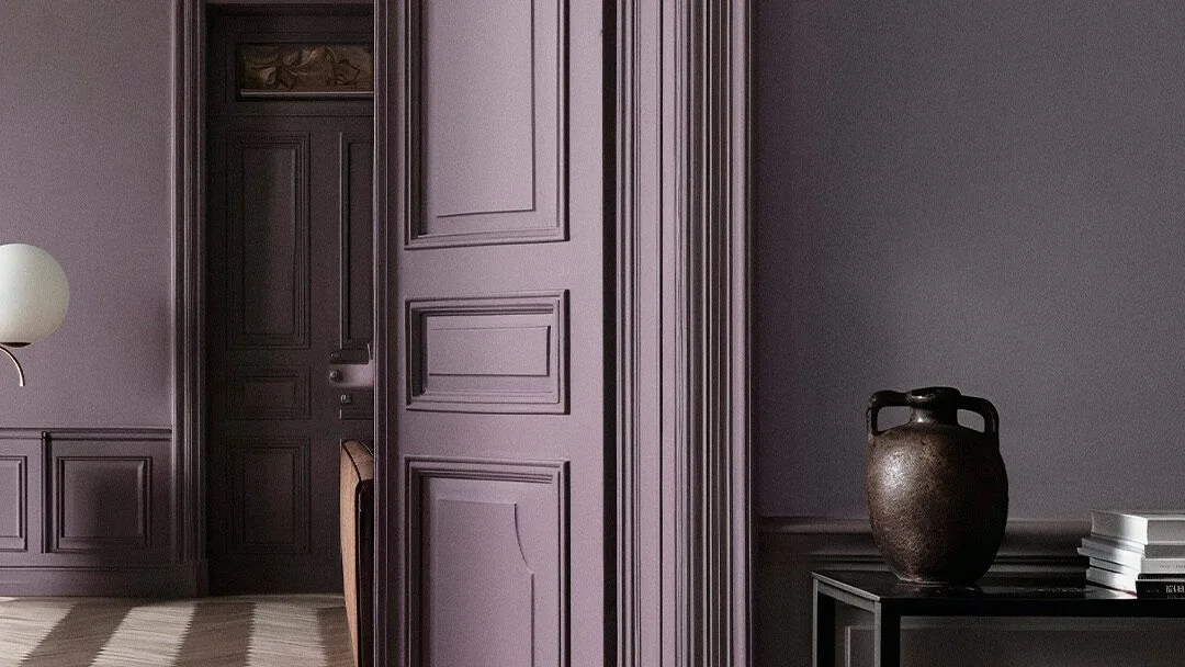 Rum malet i Flügger Pigalle